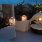 Rooftop in the evening