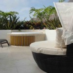 Rooftop jacuzzi area