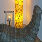 Our favorite design chair and the candle light
