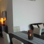 Dining table and reception