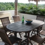 Gazebo al fresco dining